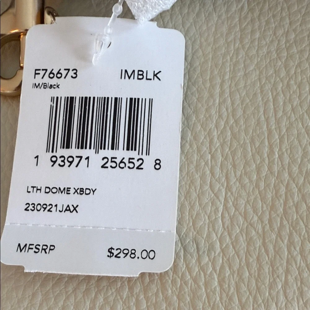 Coach Black Pebbled Leather Crossbody Bag - Picture 7 of 7